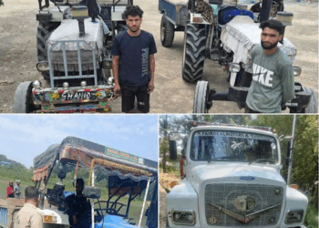 4 Tractors, 1 Tipper Seized For Illegal Mining In Awantipora: Police