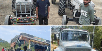 4 Tractors, 1 Tipper Seized For Illegal Mining In Awantipora: Police