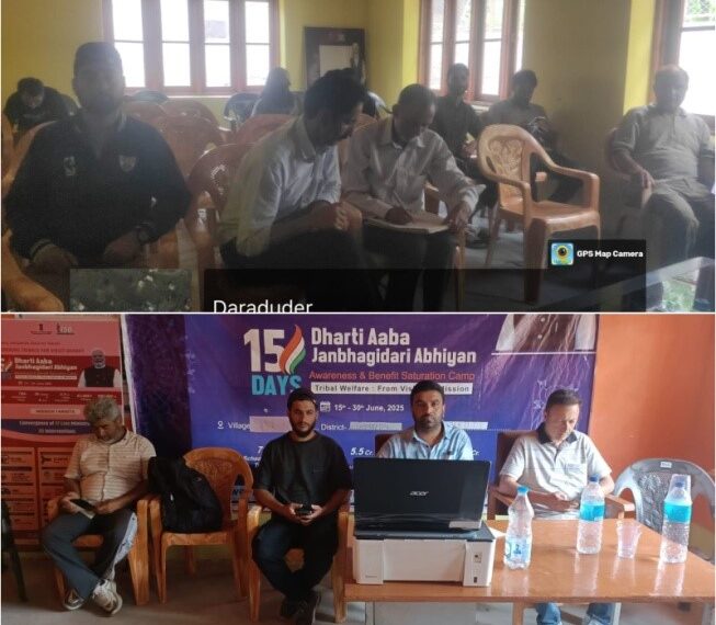Empowering Tribal Communities: DA-JGUA Camps held at Mamer B, Satrina of G’bal
