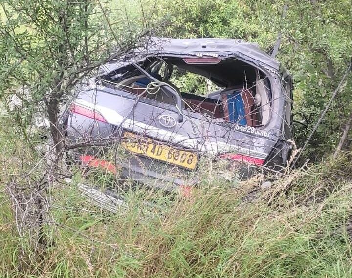 2-persons were injured in car accident near Assar Korapani national highway Doda