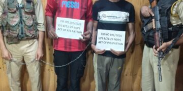 Two held for drug trafficking bid in Baramulla, Contraband Substances also recovered: Police