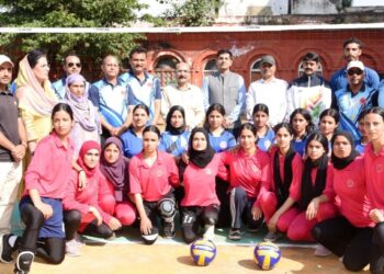 Udhampur hosts UT-Level Inter-District Under-19 Girls Volleyball Tournament
