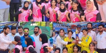Bandipora clinches U-14 Girls Kabaddi Title as Provincial-Level Competition concludes