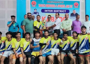 District Jammu wins Divisional-Level Boys U-19 Kabaddi Championship; Ramban emerges Runner-Up