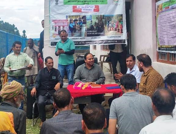 DAJGUA Awareness & benefit saturation camp organized at Panchound Block Latti-Marothi
