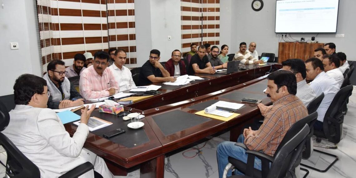 Distt road safety committee meeting held at Udhampur: DC calls for strict enforcement of rules & corrective measures