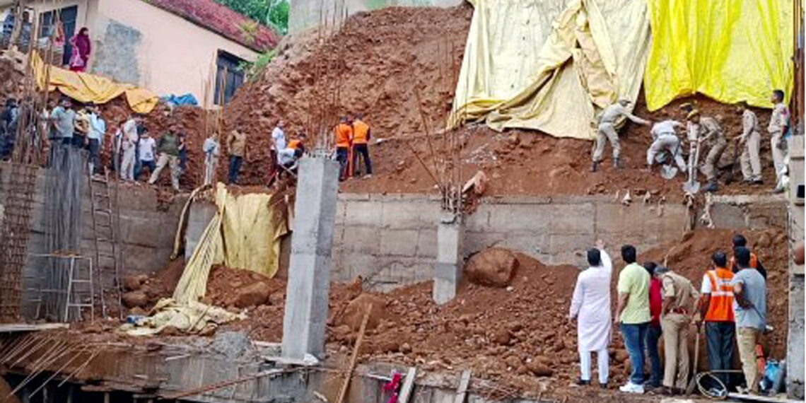 Landslide Hits Construction Site In J&K’s Udhampur Six Labourers Rescued