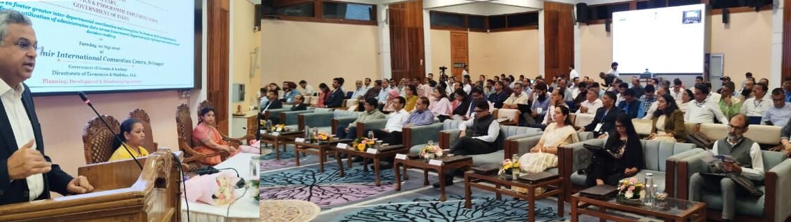Union Secretary chairs workshop on “Administrative Data Harmonisation” at SKICC
