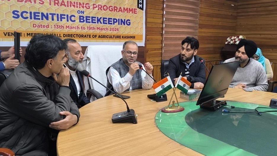 Valley-Wide Training on Scientific Beekeeping Held in Kashmir