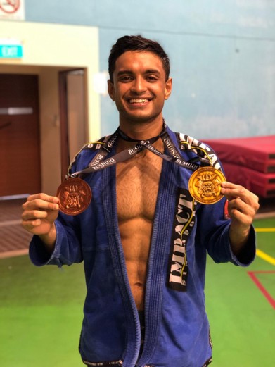 Varun Sanyal, India’s entry at Asian Games 2026 MMA competition, inspired by Rocky Balboa, WWE