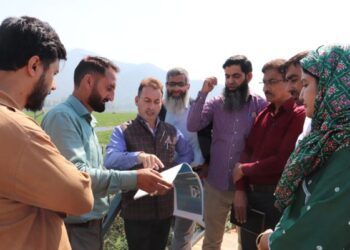 VC JKLCMA conducts inspection of Dole Demb area, Assesses scope for beautification, dev of site