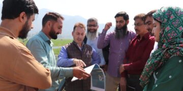 VC JKLCMA conducts inspection of Dole Demb area, Assesses scope for beautification, dev of site