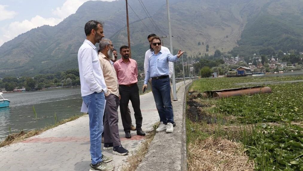 VC LCMA conducts inspection of Brari Nambal, reviews implementation of conservation and restoration measures