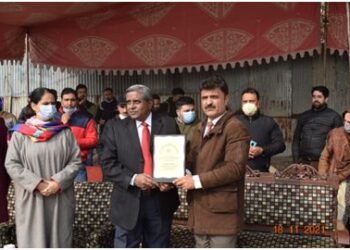 V.C Cluster University Srinagar inaugurates T20 Cricket Tournament at A.S College