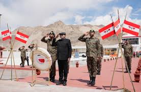 Vice-President Visits Key Sites in Ladakh, Lauds Armed Forces & ITBP