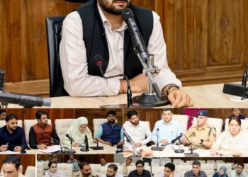 Inclement Weather Forecast: DC Srinagar conducts DDMA Meeting, reviews readiness measures of all line deptts