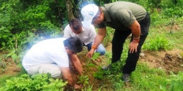 Wildlife Warden visits Thein Conservation Reserve Kathua