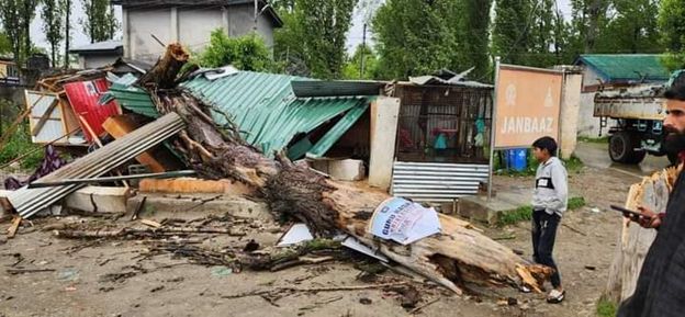 Hot, dry weather conditions end as J&K receives light rainfall