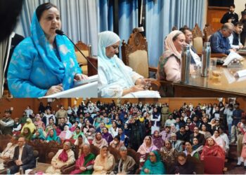 Women’s College M.A Road has immense contribution towards the overall dev of J&K: Sakeena Itoo