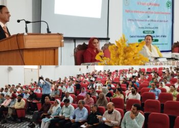 Workshop on RTI, Citizen-Centric Governance held in Srinagar