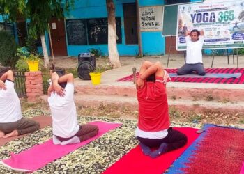 Yoga sessions begin in Kathua ahead of International Yoga Day