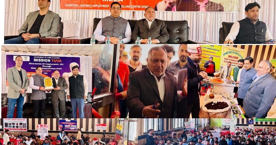 Entrepreneurship Mela organised at Bhaderwah under Mission YUVA