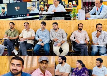Mission YUVA review meeting held at Bhaderwah