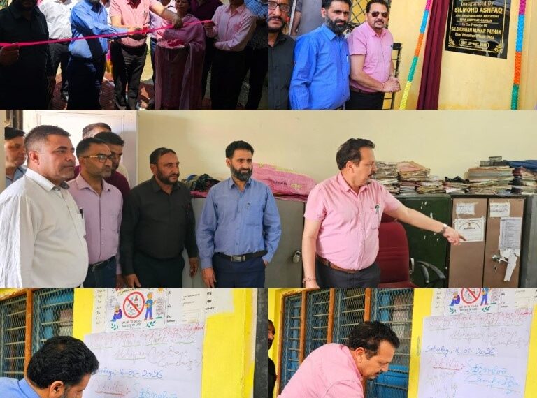 ZEO Bhaderwah Office shifted to government building